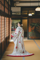 白無垢30番の着姿in隨心院