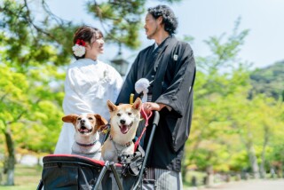 ペットと撮影もOK