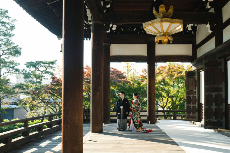 妙顕寺は秋と桜と新緑がいい