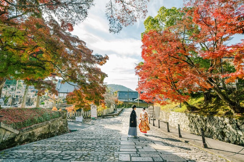 紅葉シーズンの前撮り、ご予約のタイミング