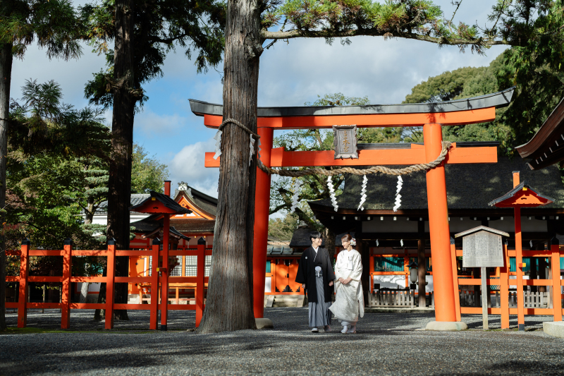 吉田神社さんでフォト
