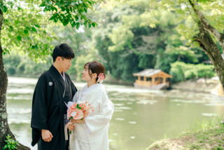 大覚寺での撮影