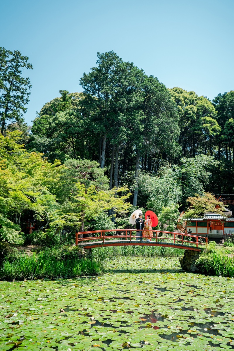 夏のフォトウェディング