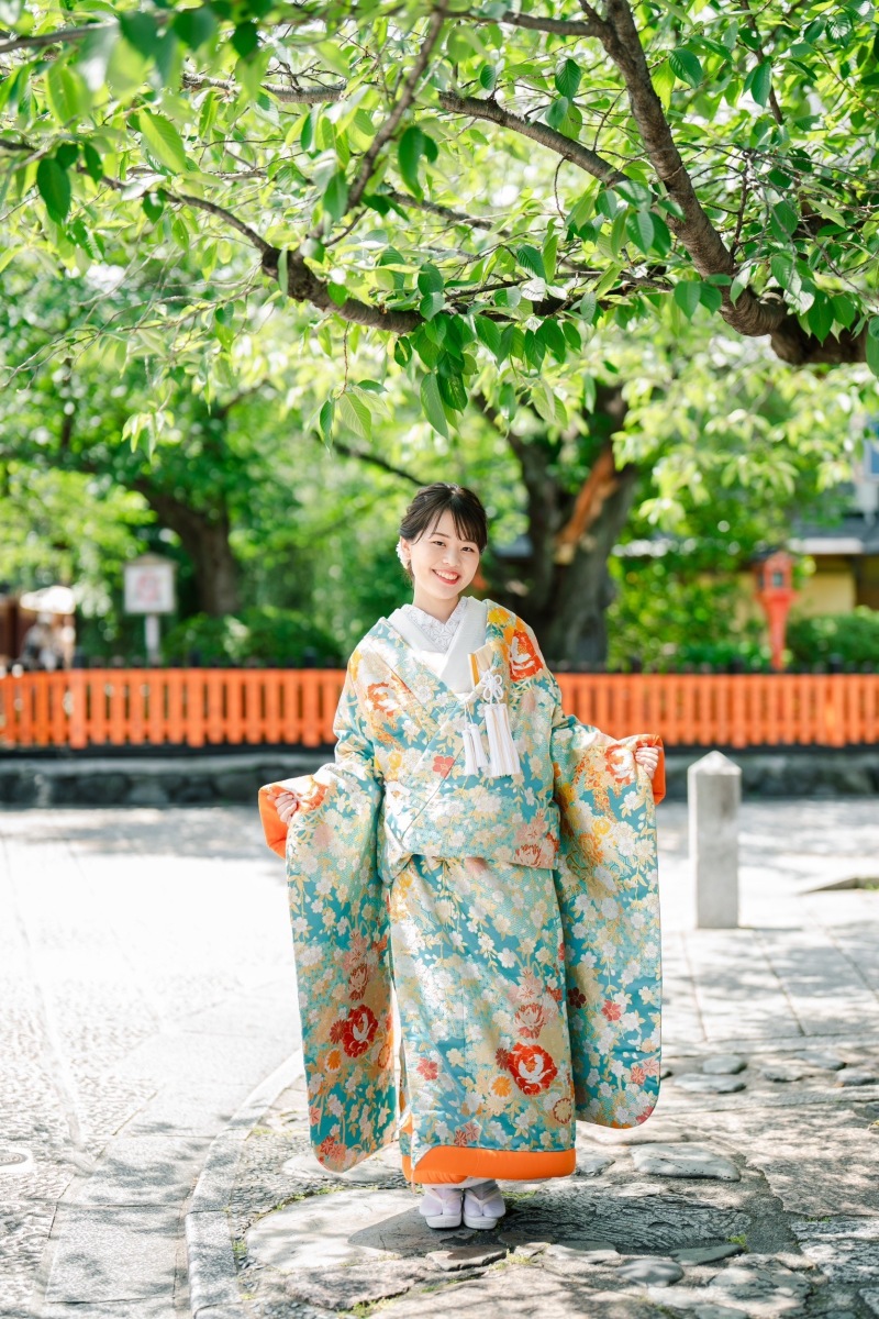 爽やかな色打掛111番のご紹介