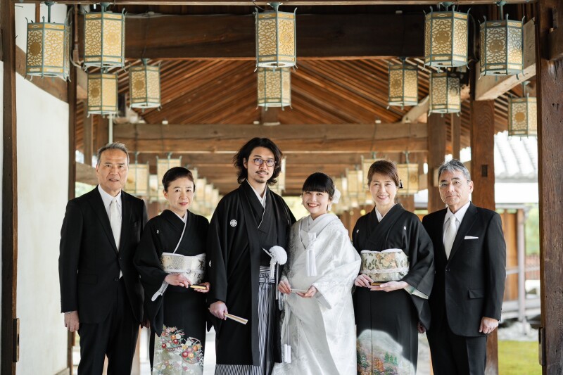 ご家族も一緒にフォトウェディング