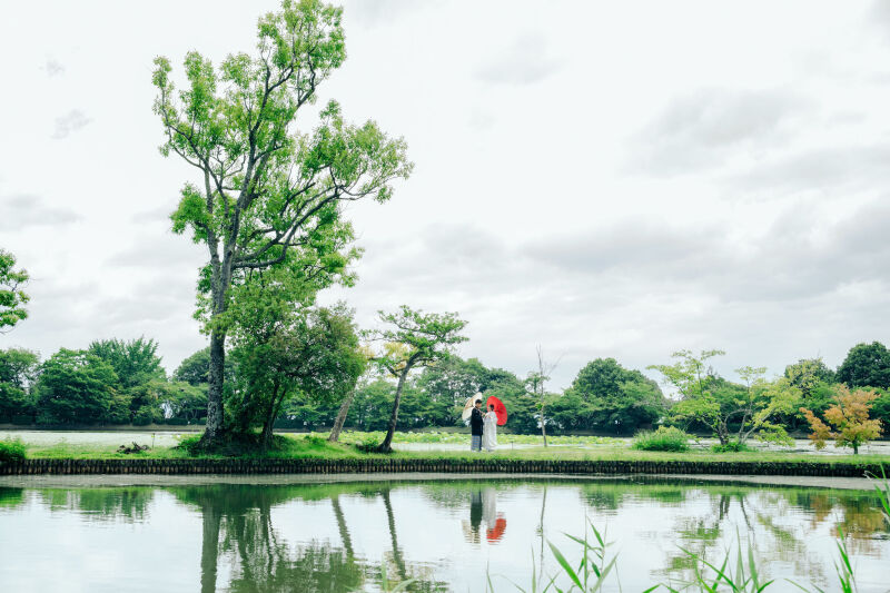 大覚寺での撮影