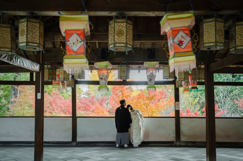 夏から秋に、萬福寺前撮り