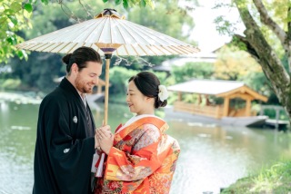 緑の季節、京都和装前撮り