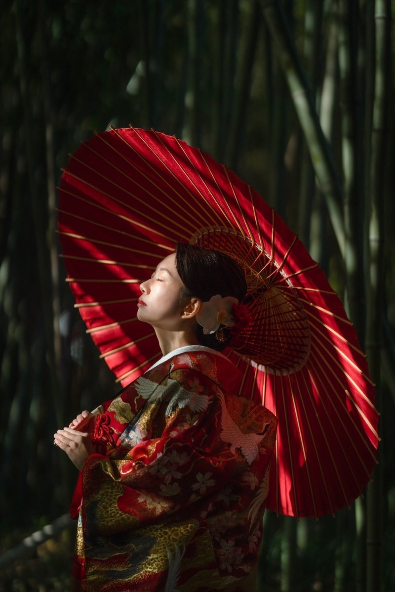 竹林公園の撮影