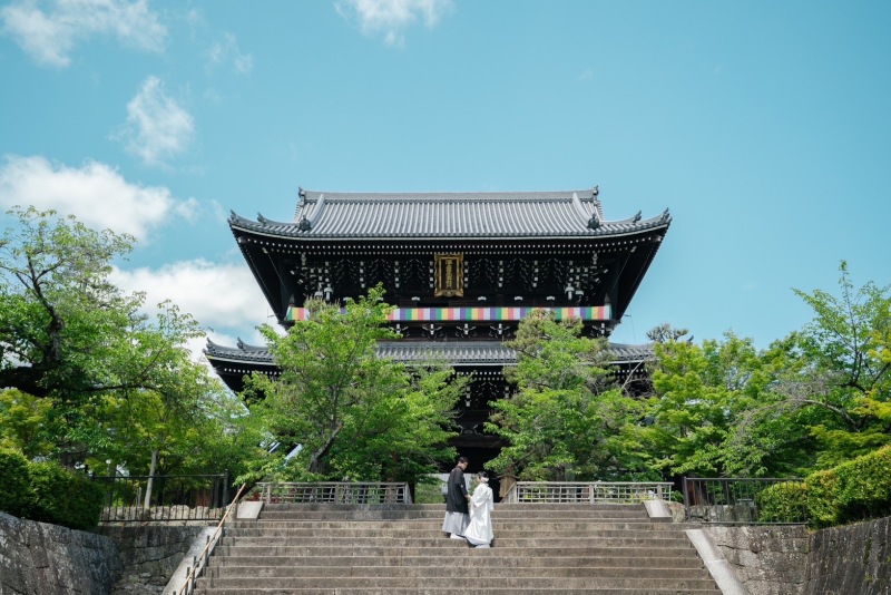ある日の金戒光明寺撮影