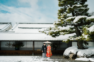 雪のロケーション撮影