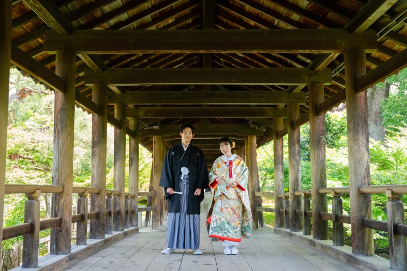 東福寺の緑（6月から9月位のイメージ）