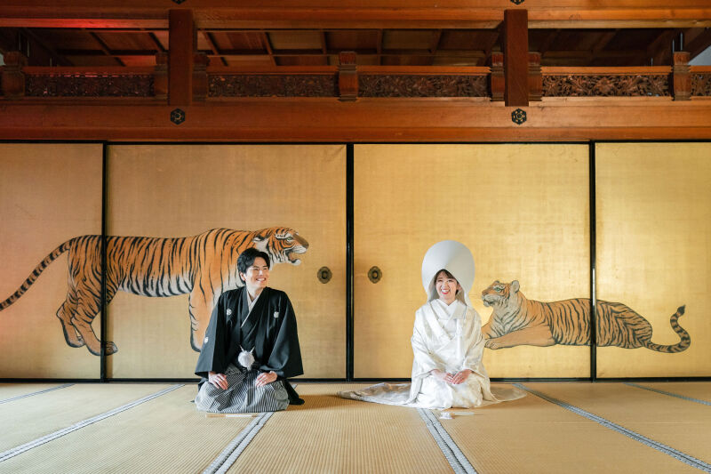 金戒光明寺で2着撮影イメージ