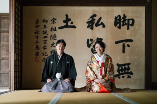 夏から秋に、萬福寺前撮り