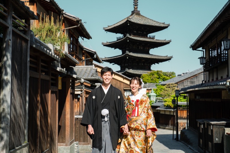 八坂の塔付近での撮影について