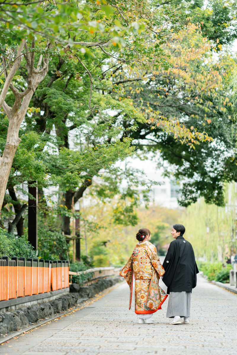 京都前撮りといえば「祇園」ロケ