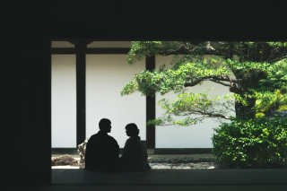 萬福寺で2着の様子