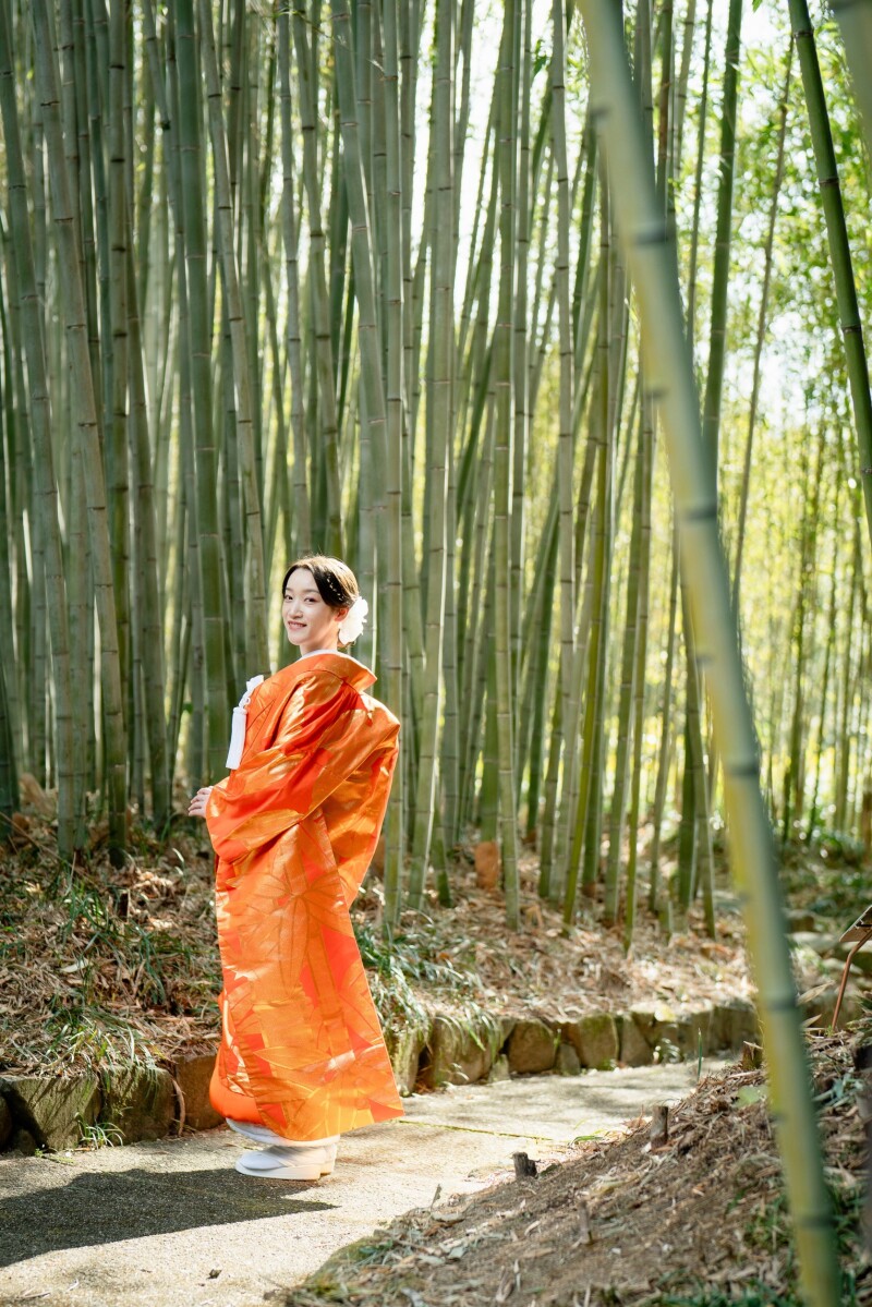 川島織物の色打掛