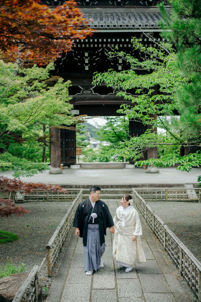 金戒光明寺での撮影