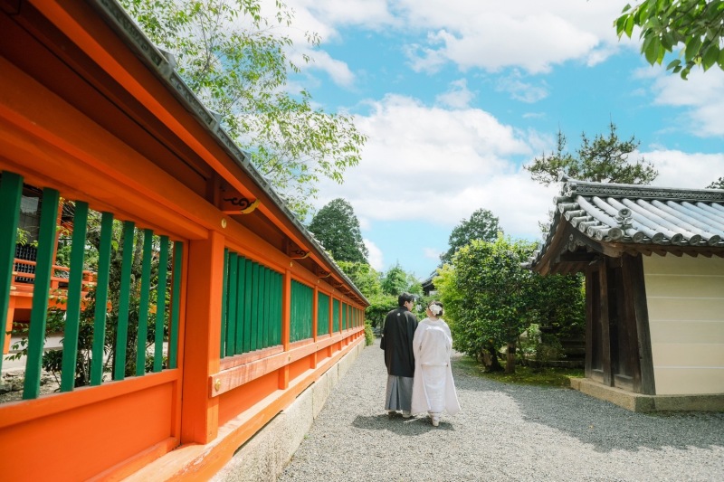 夏の寺院撮影