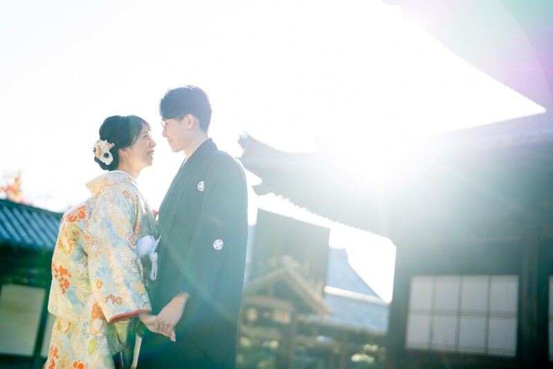 冬もいい感じの萬福寺