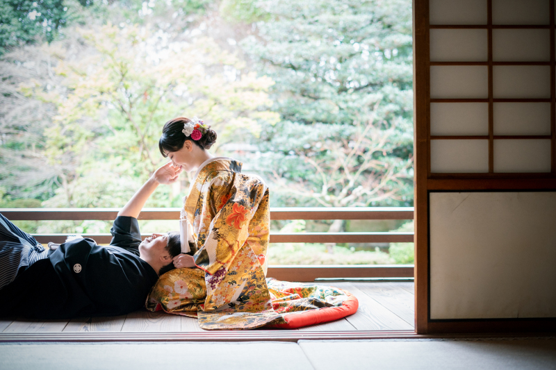 梅の季節、和装前撮りについて