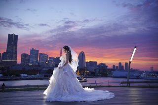 【大さん橋】マジックアワー撮影