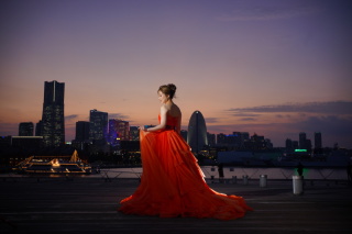 ★冬の澄んだ空がキレイ!大さん橋撮影★1・2月絶賛予約受付中!