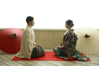スタジオ和装で紡ぐ厳かなひととき