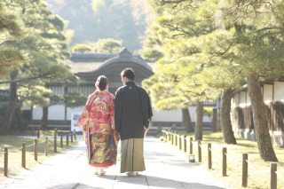 三渓園で紡ぐ和装フォトストーリー