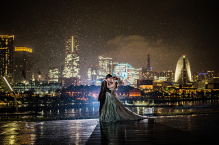 ナイトフォトウェディング