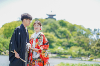 三渓園和装ロケーション