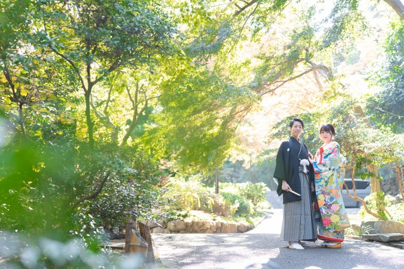夏の和装の正解（三渓園＆久良岐能舞台）