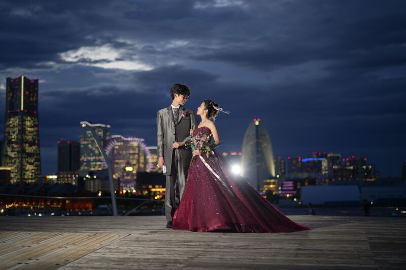 ナイトフォトウエディング