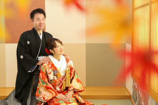 スタジオでも秋を感じて