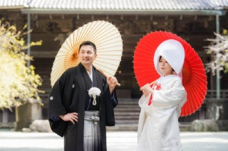 綿帽子と角隠しについて