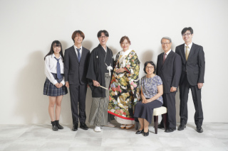 ご家族での撮影も大歓迎です