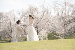 プロポーズシーン