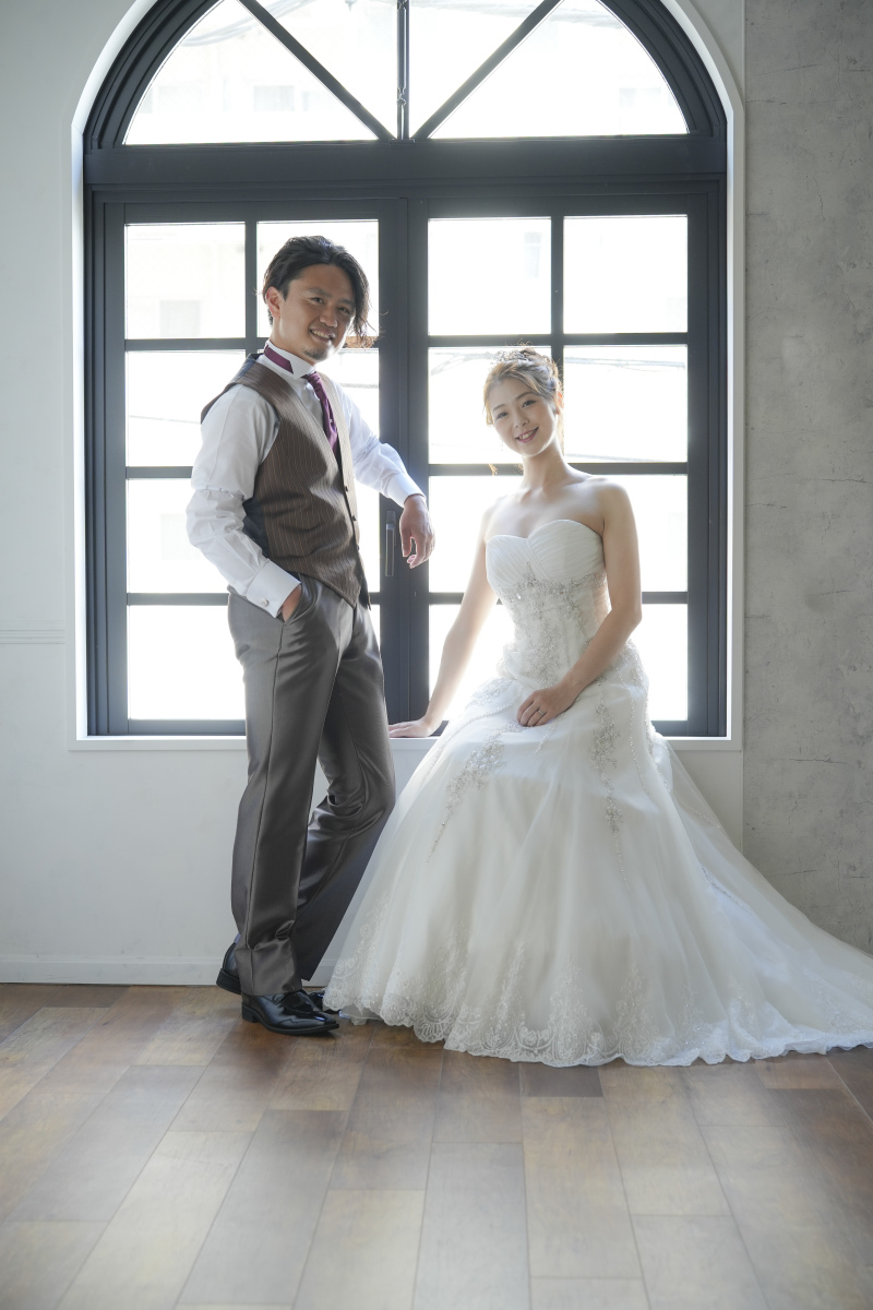 洋装スタジオ撮影