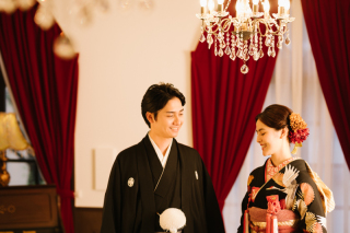 本日は和装の撮影の様子です