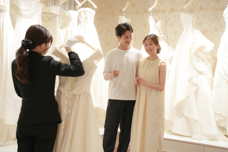 衣装試着フロアのご紹介♪