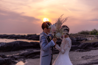 夏らしい夕日でのロケはいかがでしょうか?