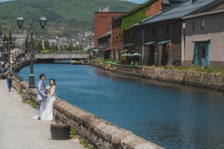 小樽運河でのプチロケ撮影♪