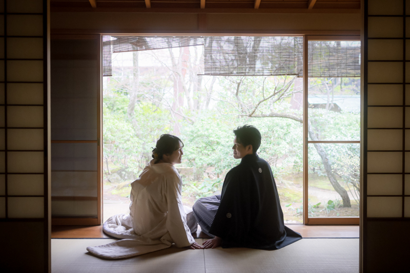 ロケーション撮影『お茶室』で和装フォト！