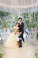 家族でフォトウエディング