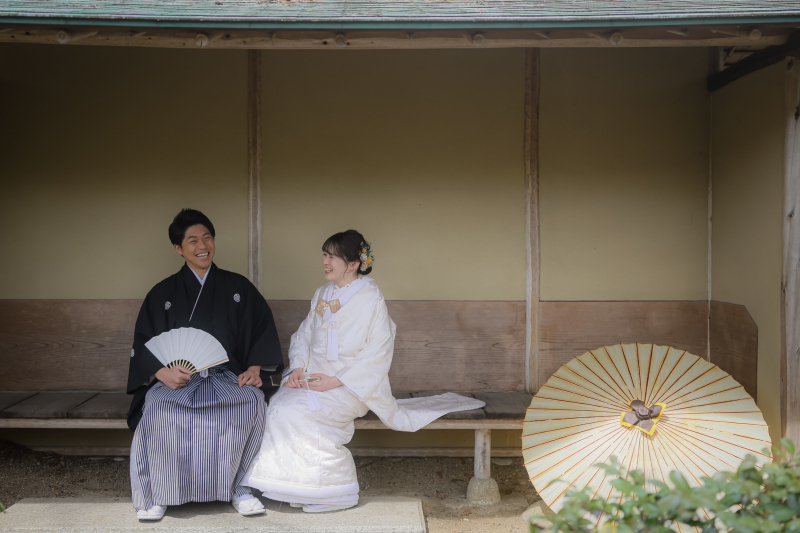 ロケーション撮影『お茶室』で和装フォト！