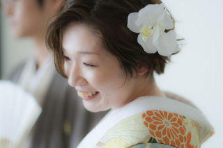 ショートカットのヘアアレンジ