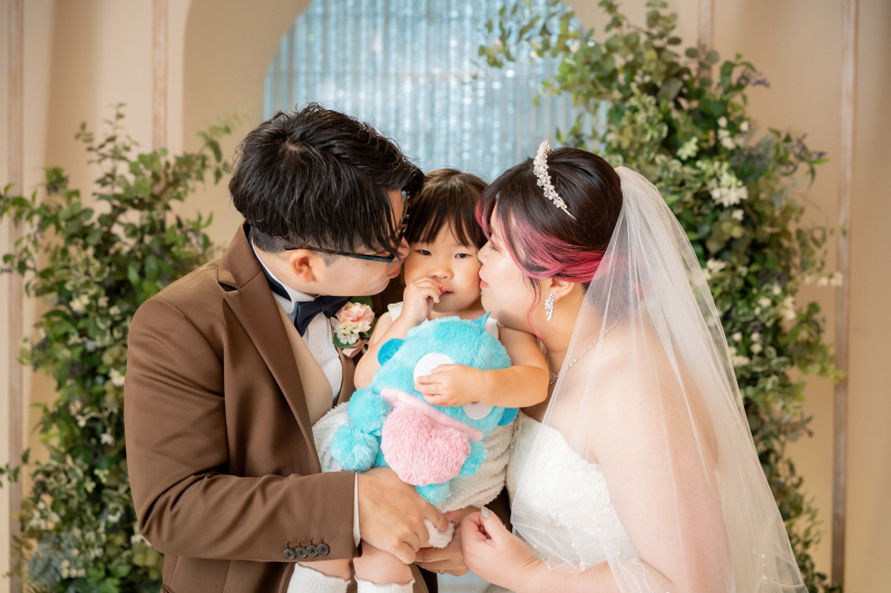 お子様と一緒に