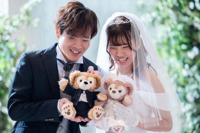 ぬいぐるみとフォト