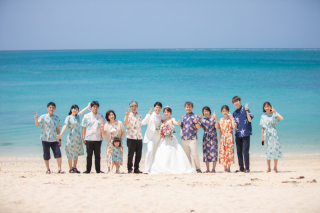 沖縄ならでは!ゲストの服装^^